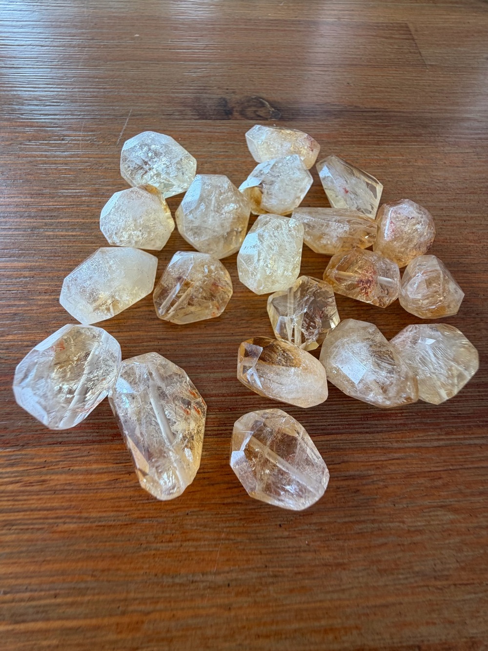 20 Stunning Natural Citrine Gemstone Beads for Jewelry Craft Making